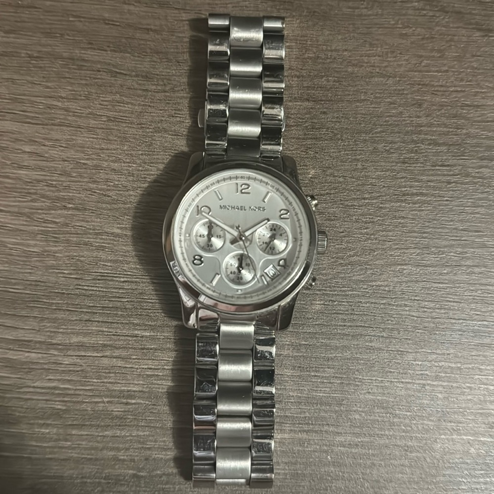 Michael Kors stainless steel watch